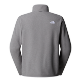 The North Face - Glacier Fleece Jacket Caraway Seed da uomo - TNF Mid Grey Heather - vista alternativa 1