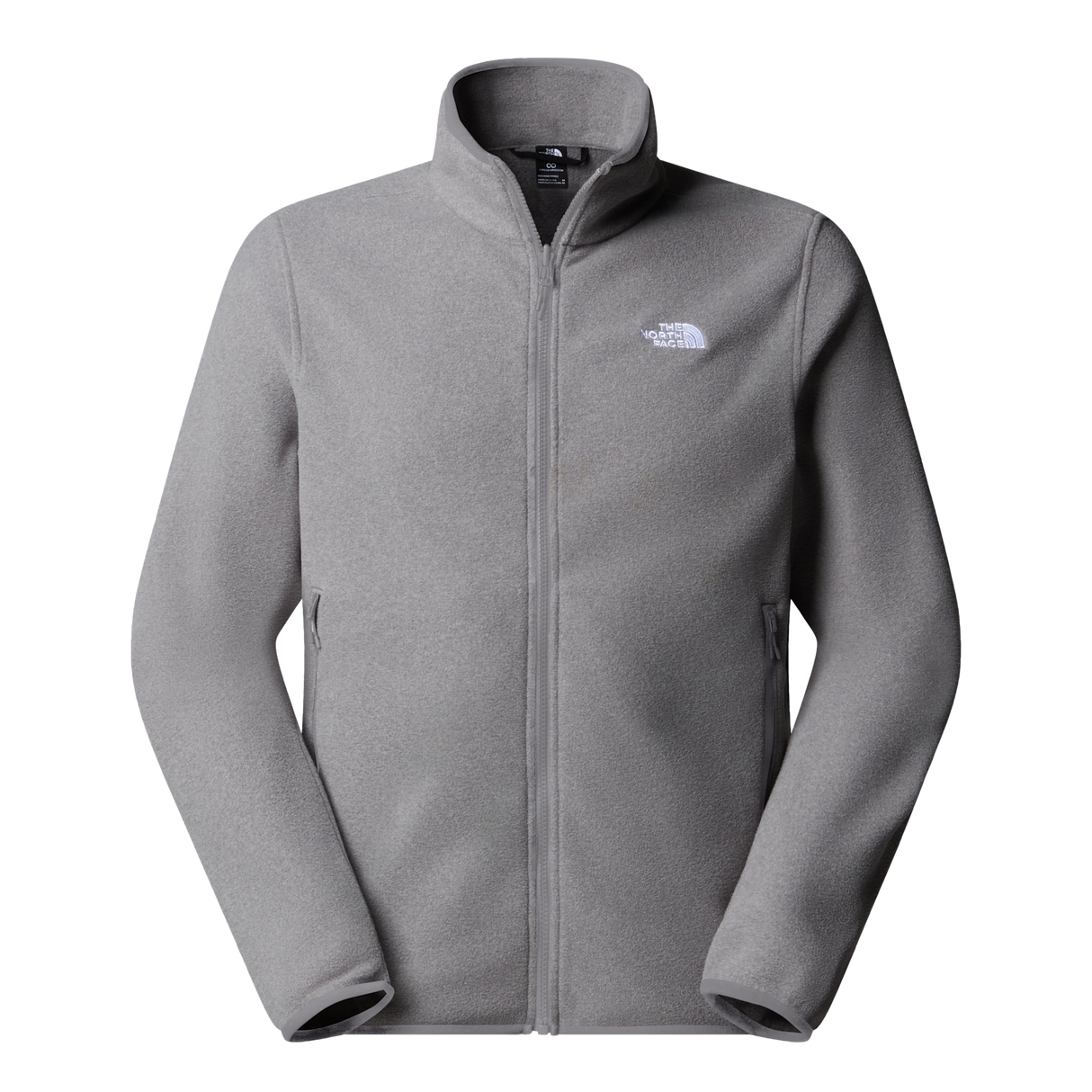 The North Face - Glacier Fleece Jacket Caraway Seed da uomo - TNF Mid Grey Heather - vista principale