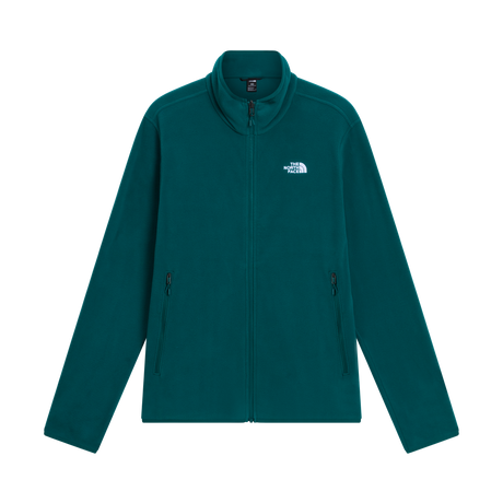 The North Face - Glacier Fleece Jacket Caraway Seed da uomo - Pacific Teal - vista principale