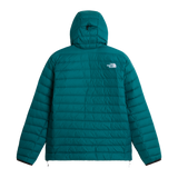 The North Face - Classic Down Hooded Jacket da uomo - Pacific Teal - vista alternativa 1