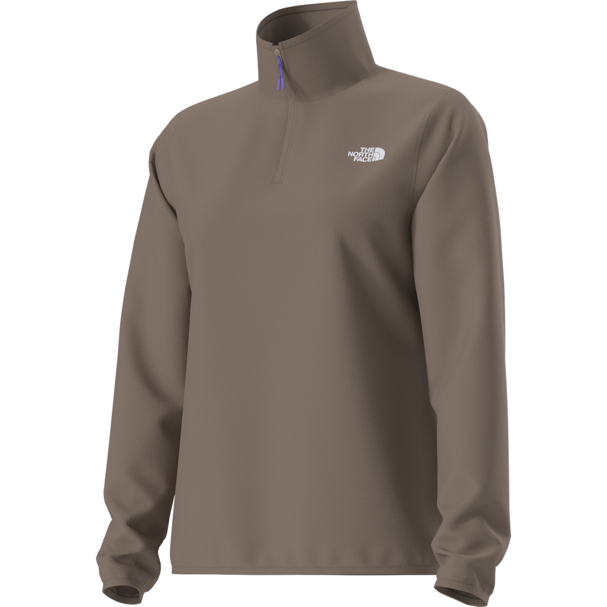 The North Face - Glacier Fleece 1/4 Zip Jacket da donna - Garnet - vista alternativa 2