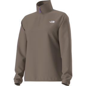 The North Face - Glacier Fleece 1/4 Zip Jacket da donna - Garnet - vista alternativa 2