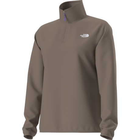 The North Face - Glacier Fleece 1/4 Zip Jacket da donna - Garnet - vista alternativa 2