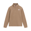 The North Face - Glacier Fleece 1/4 Zip Jacket da donna - Brown - vista principale