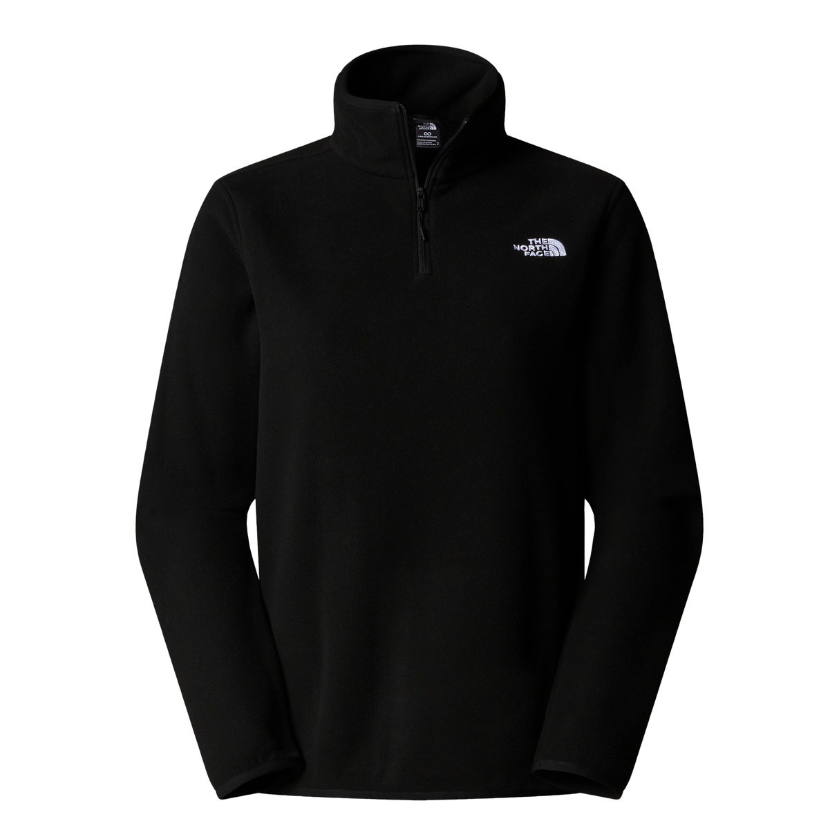 The North Face - Glacier Fleece 1/4 Zip Jacket da donna - TNF BLACK - vista principale