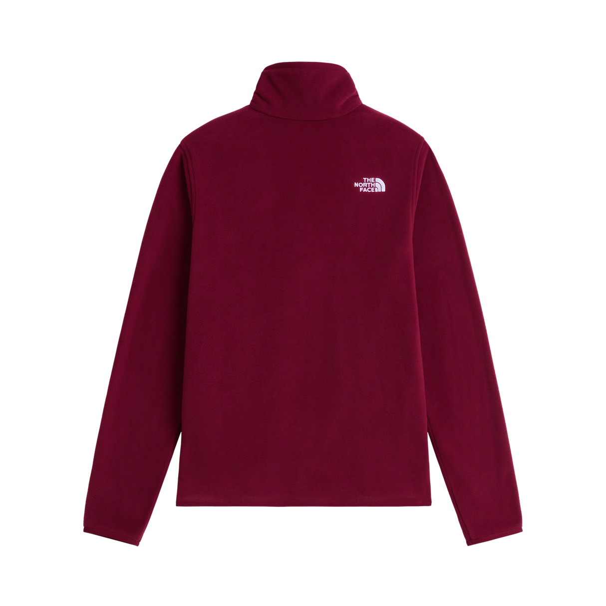 The North Face - Glacier Fleece 1/4 Zip Jacket da donna - Burgundy Crush - vista alternativa 1