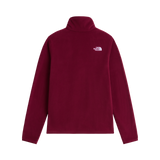The North Face - Glacier Fleece 1/4 Zip Jacket da donna - Burgundy Crush - vista alternativa 1