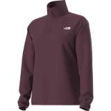 The North Face - Glacier Fleece 1/4 Zip Jacket da donna - Burgundy Crush - vista alternativa 2