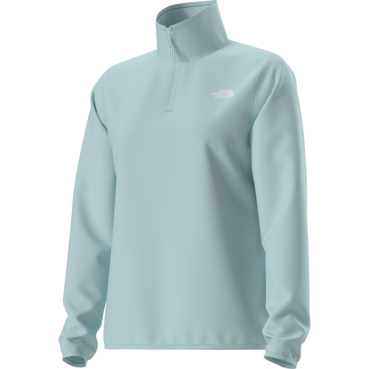 The North Face - Glacier Fleece 1/4 Zip Jacket da donna - TNFWT/GRVP/GRVP - vista alternativa 12