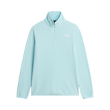 The North Face - Glacier Fleece 1/4 Zip Jacket da donna - TNFWT/GRVP/GRVP - vista principale