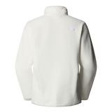 The North Face - Glacier Fleece 1/4 Zip Jacket da donna - WHITE DUNE - vista alternativa 1