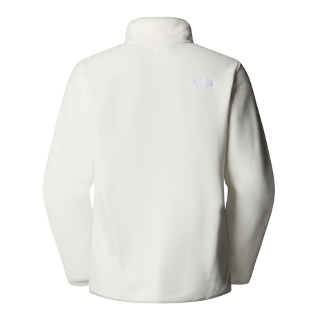 The North Face - Glacier Fleece 1/4 Zip Jacket da donna - WHITE DUNE - vista alternativa 1