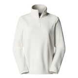 The North Face - Glacier Fleece 1/4 Zip Jacket da donna - WHITE DUNE - vista principale