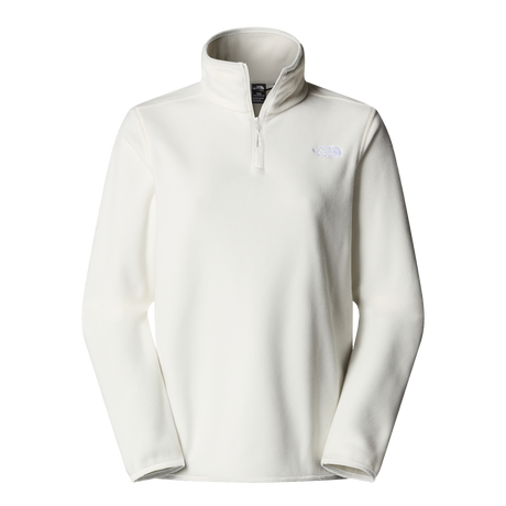 The North Face - Glacier Fleece 1/4 Zip Jacket da donna - WHITE DUNE - vista principale