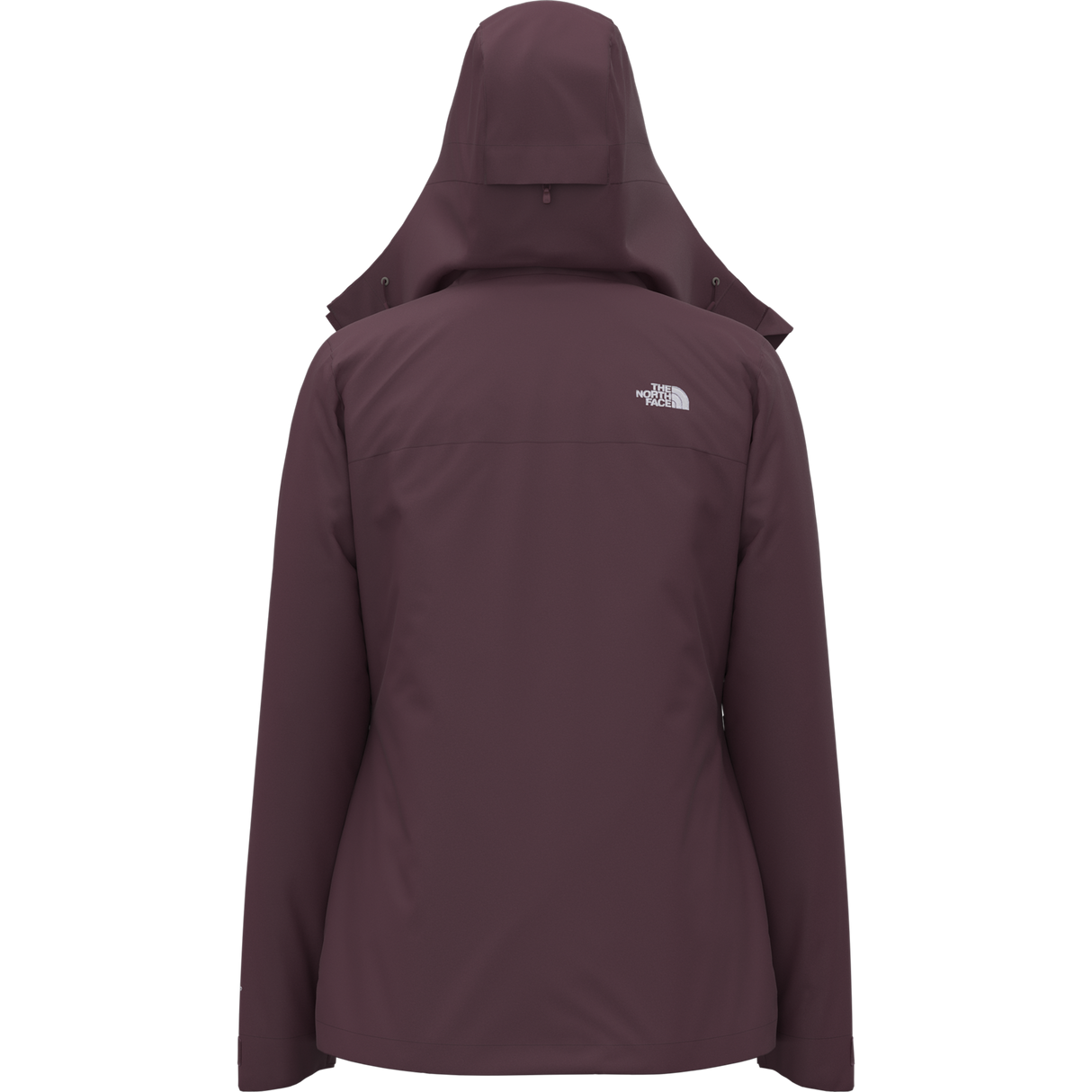 The North Face - Carto Mono Triclimate Hooded Jacket da donna - Burgundy Crush - vista alternativa 2