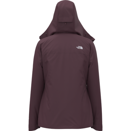 The North Face - Carto Mono Triclimate Hooded Jacket da donna - Burgundy Crush - vista alternativa 2