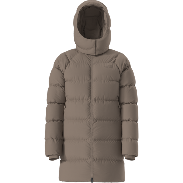 The North Face - Hydrenalite City Down Hooded Parka da donna - Garnet - vista principale