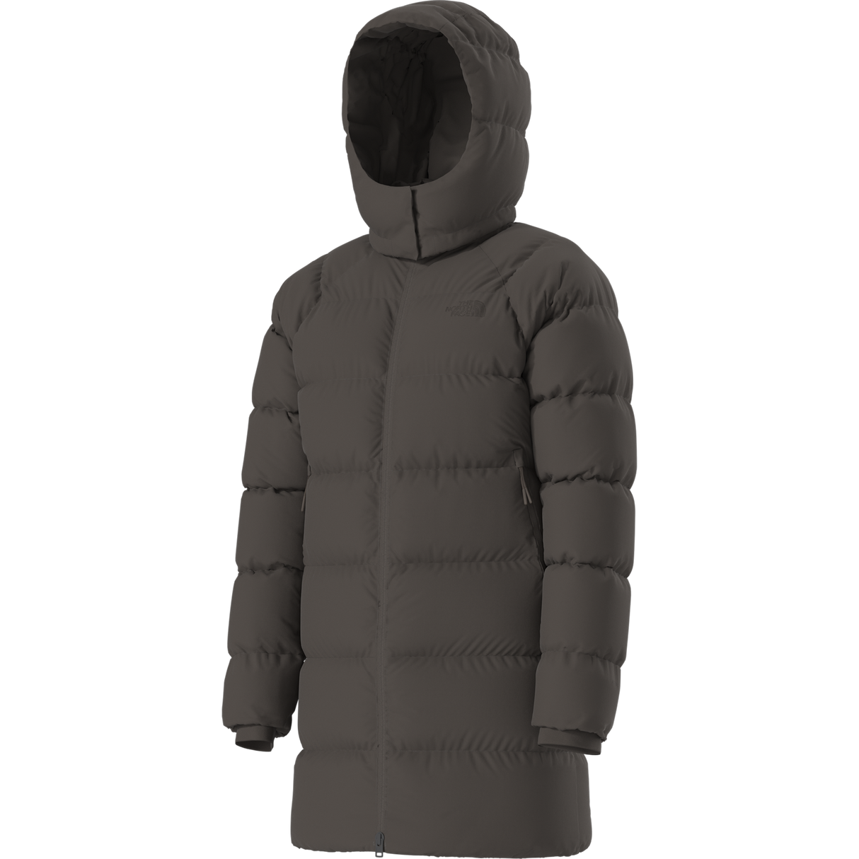 The North Face - Hydrenalite City Down Hooded Parka da donna - Dark Chestnut - vista alternativa 12