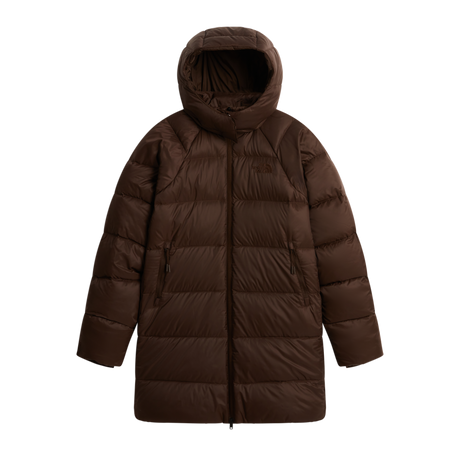 The North Face - Hydrenalite City Down Hooded Parka da donna - Dark Chestnut - vista principale