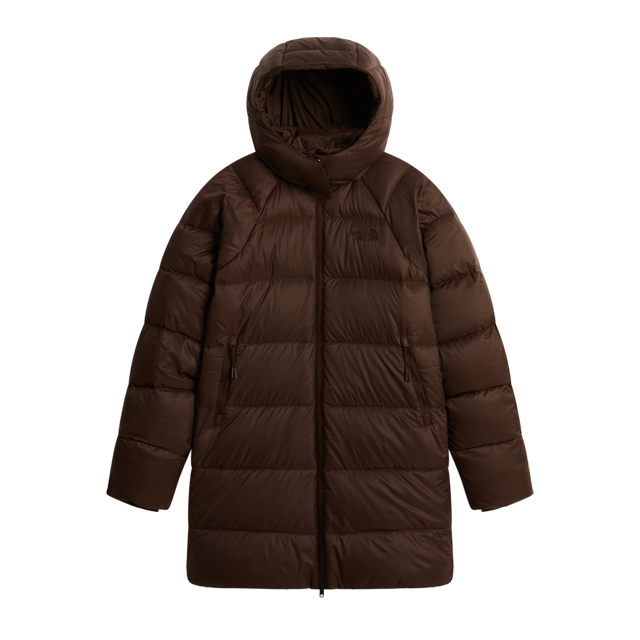 The North Face - Hydrenalite City Down Hooded Parka da donna - Brown - vista principale