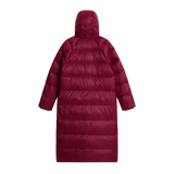 The North Face - Hydrenalite City Long Down Hooded Park da donna - Burgundy Crush - vista alternativa 1