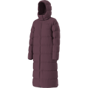 The North Face - Hydrenalite City Long Down Hooded Park da donna - Burgundy Crush - vista alternativa 2