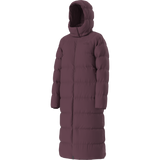 The North Face - Hydrenalite City Long Down Hooded Park da donna - Burgundy Crush - vista alternativa 2