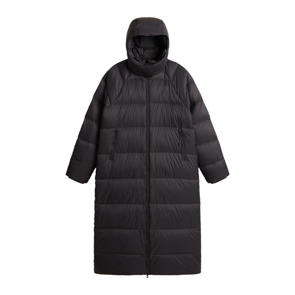 The North Face - Hydrenalite City Long Down Hooded Park da donna - ANTHRACITE GREY - vista principale