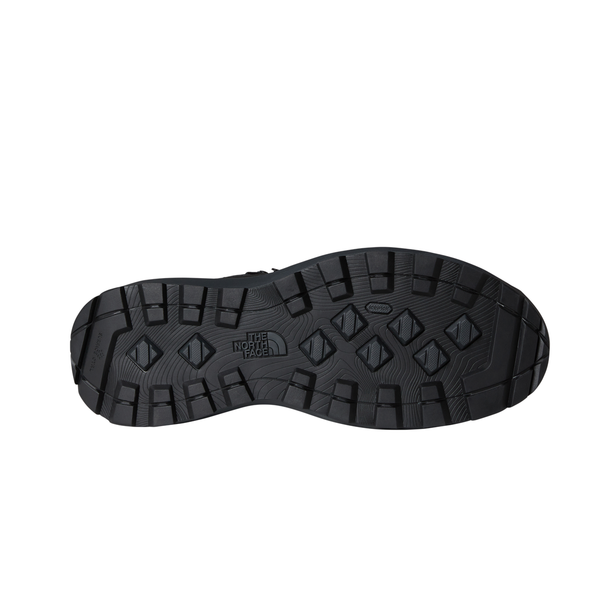 The North Face - Bergen Mid Wp da uomo - TNF BLACK/ANTHRACITE GR - vista alternativa 7