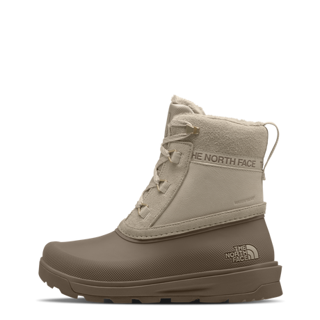 The North Face - Shellista V Shorty Wp da donna - Timeless Taupe/Garnet - vista principale