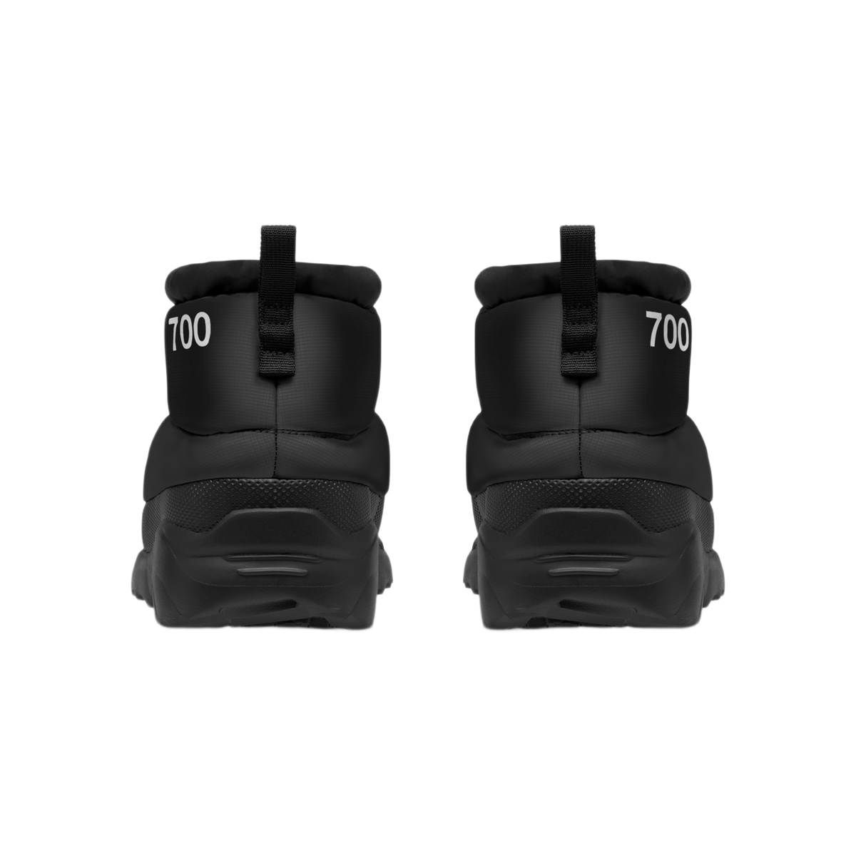 The North Face - Nuptse Traction Chukka Deep Burgundy/tnf Black unisex - BLACK - vista alternativa 3