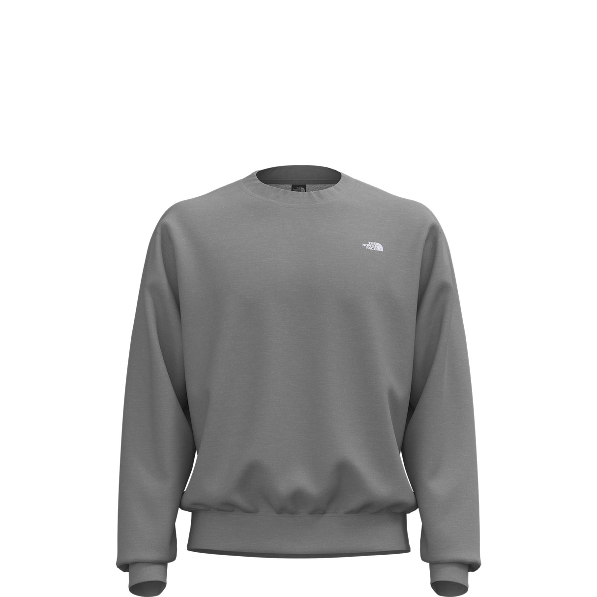 The North Face - TNF Essential Simple Dome Crew Caraway Seed da uomo - TNF Pale Grey Heather - vista principale