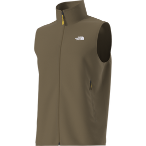The North Face - Glacier Fleece Vest Caraway Seed da uomo - TNFBLK/BRNNRABL - vista alternativa 2