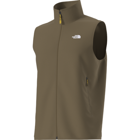 The North Face - Glacier Fleece Vest Caraway Seed da uomo - TNFBLK/BRNNRABL - vista alternativa 2