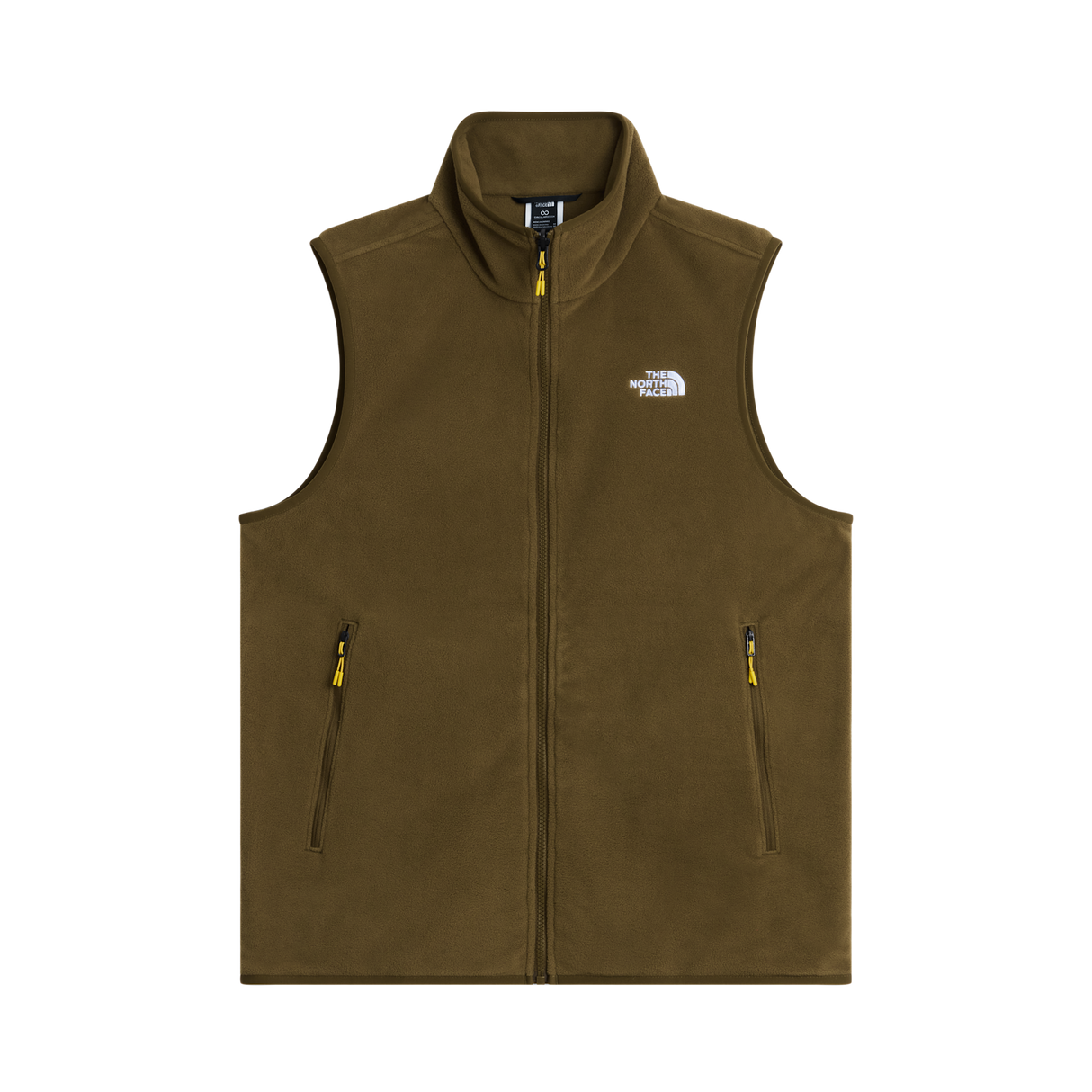 The North Face - Glacier Fleece Vest Caraway Seed da uomo - TNFBLK/BRNNRABL - vista principale