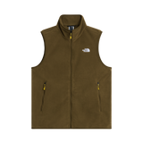 The North Face - Glacier Fleece Vest Caraway Seed da uomo - TNFBLK/BRNNRABL - vista principale