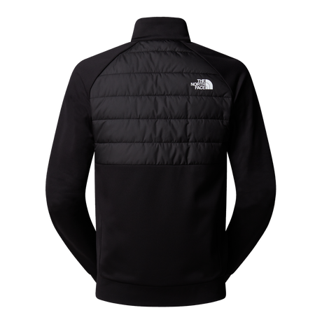 The North Face - Reaxion 2.0 Fleece Hybrid full-zip Jkt da uomo - TNF BLACK HEATHER - vista alternativa 1