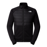 The North Face - Reaxion 2.0 Fleece Hybrid full-zip Jkt da uomo - TNF BLACK HEATHER - vista principale