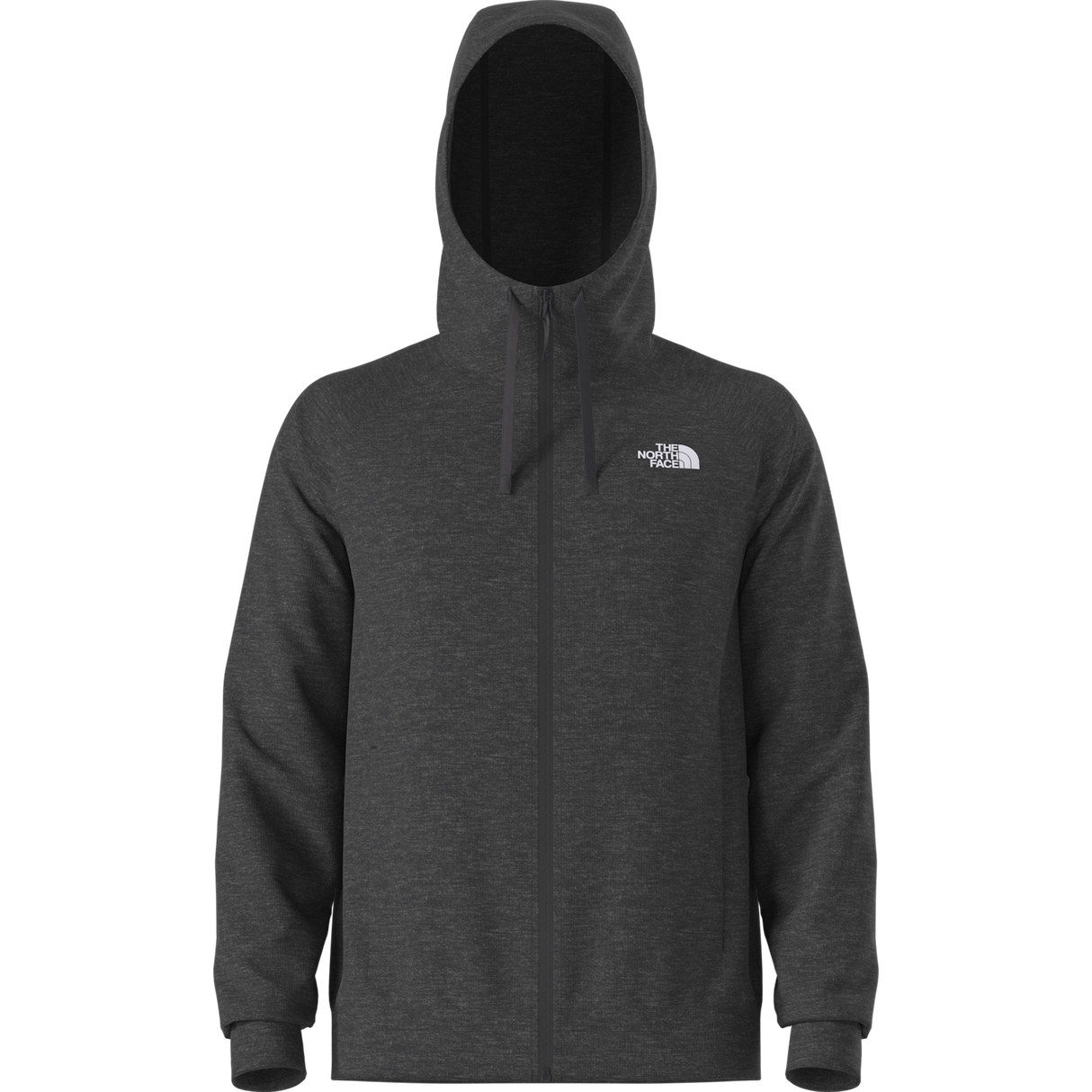 The North Face - Reaxion 2.0 Hooded full-zip Jacket da uomo - TNF BLACK HEATHER - vista principale