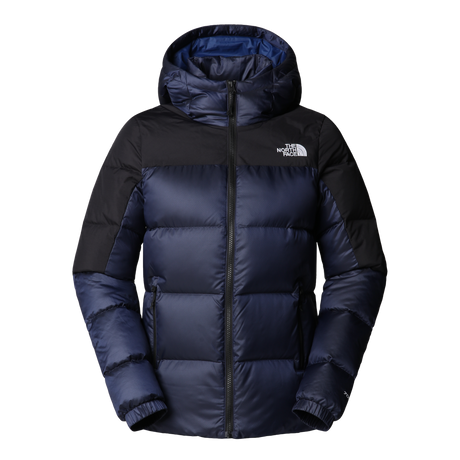 The North Face - Diablo Down 2.0 Hooded Jacket da donna - Estate Blue Black Heath - vista principale