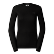 The North Face - Easy L/s Crew Neck da donna - TNF BLACK - vista principale