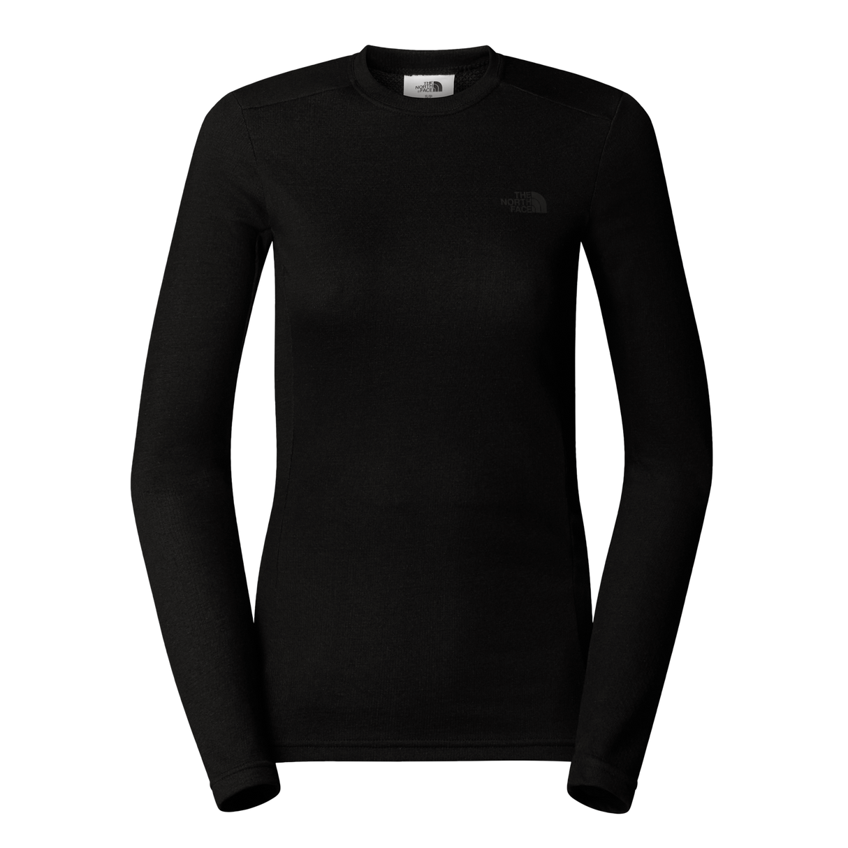 The North Face - Easy L/s Crew Neck da donna - TNF BLACK - vista principale