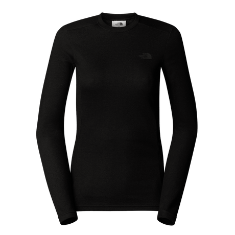 The North Face - Easy L/s Crew Neck da donna - TNF BLACK - vista principale