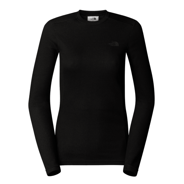 The North Face - Easy L/s Crew Neck da donna - TNF BLACK - vista principale