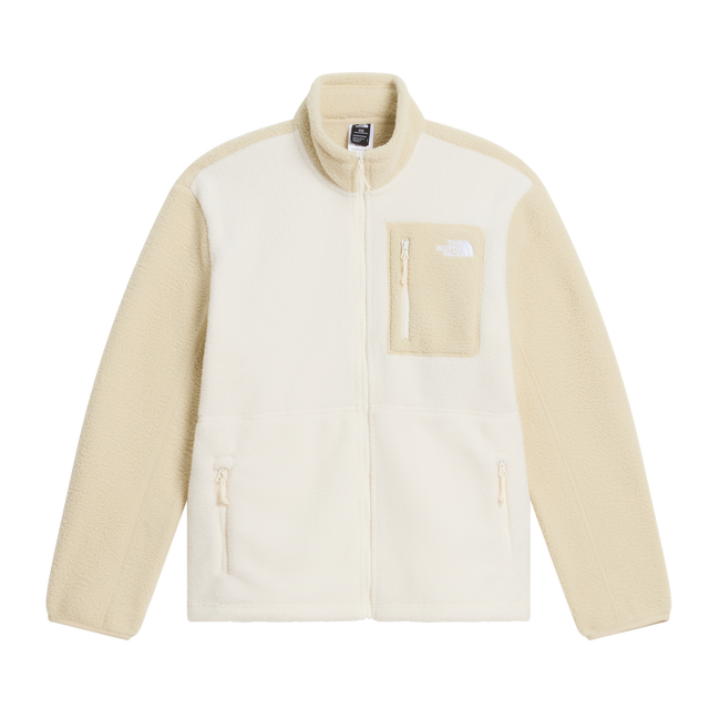 The North Face - Yumiori full-zip da donna - White Dune/Desert Stone - vista principale
