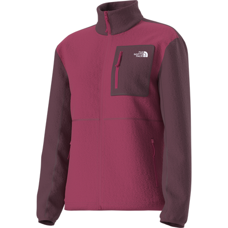 The North Face - Yumiori full-zip da donna - Lali Guran/Burgundy Cru - vista alternativa 2