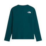 The North Face - Teen 24/7 Ls Tee - Green - vista alternativa 1