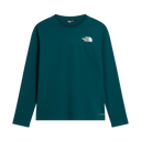 The North Face - Teen 24/7 Ls Tee - Green - vista principale