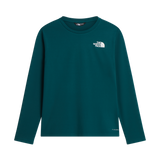The North Face - Teen 24/7 Ls Tee - Green - vista principale