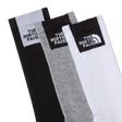 The North Face - Multi Sport Fine Box Cush Crew Sock 3p unisex - TNF White/TNF Black/Mon - vista alternativa 2